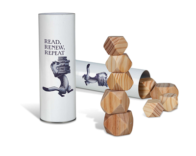 Wooden Stacking Meditation Stones