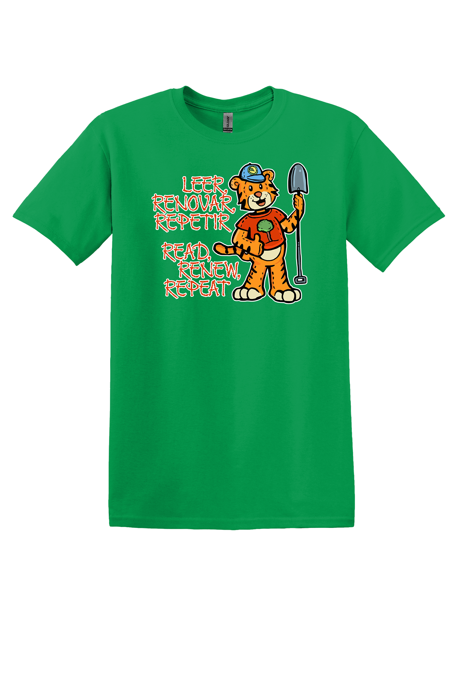 Featured T-shirt—Adult Sizes (English/Spanish) - iREAD: Reading Programs