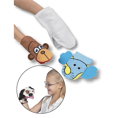 Canvas DIY Hand Puppets (Set of 12)