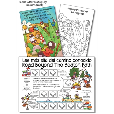 Toddler Reading and Activity Logs (English/Spanish)