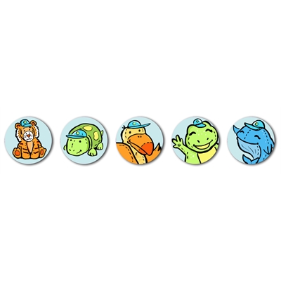 Small Stickers (for Timed Reading Logs)