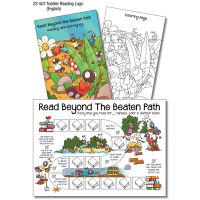 Toddler Reading and Activity Logs