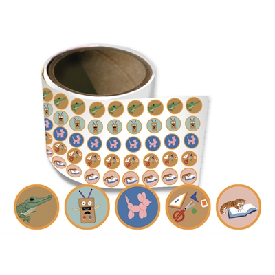 Small Stickers (for Timed Reading Logs)
